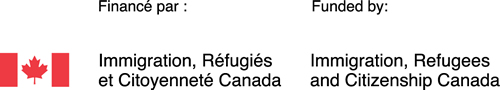 Projet financé par : Immigration, Réfugiés et Citoyenneté Canada