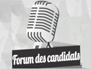 Forum des candidats