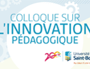 Vidéo - Colloque sur l'innovation pédagogique