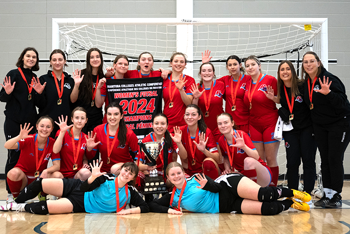 Cinq championnats d'affilée pour l'équipe féminine de futsal.